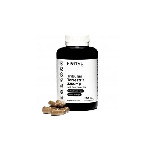 Hivital Foods Tribulus Terrestris 2250mg 180Cáps veganas