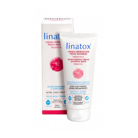 Linatox Crema Hidratante Pieles Sensibles Prebiótica 200ml