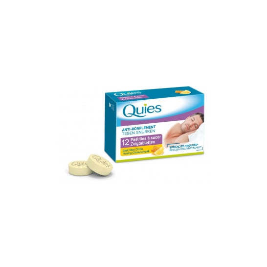 Quies Pastillas miel chupadora anti ronquidos miel de limón miel got gotas