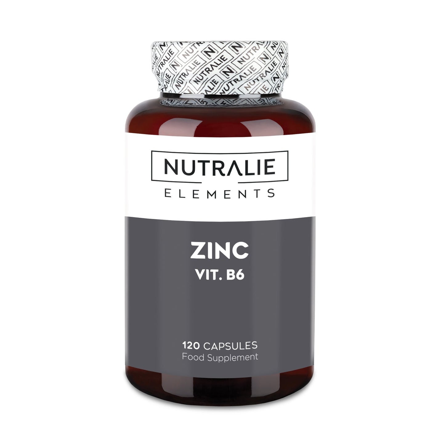 Nutralie Zinc + Vitamina B6 Acné Pelo Piel Vegano 120caps