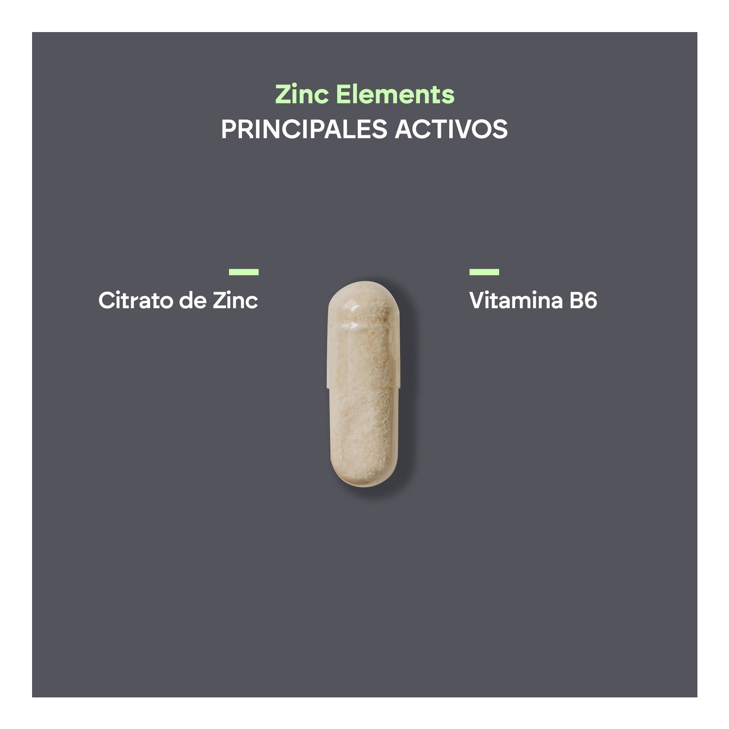 Nutralie Zinc + Vitamina B6 Acné Pelo Piel Vegano 120caps