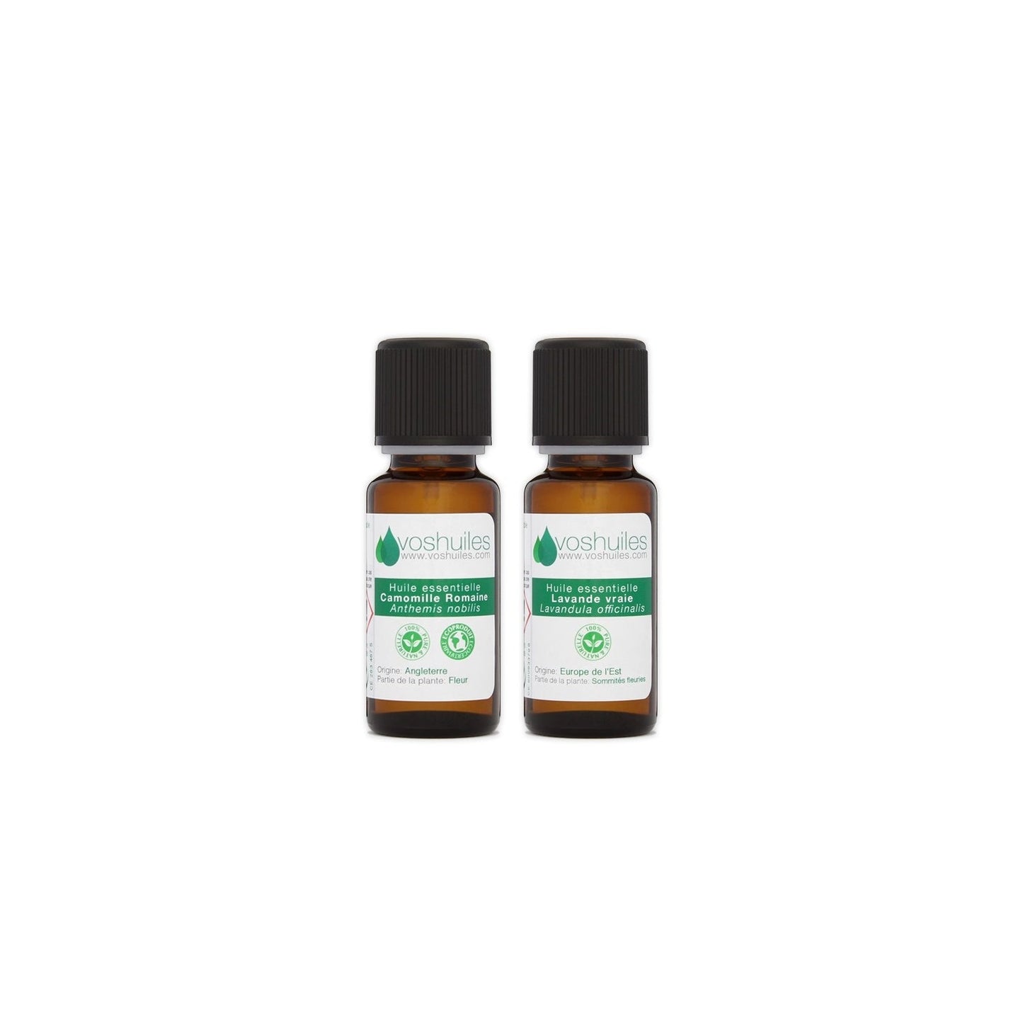 Voshuiles Mon Petit Kit Difusión Relajación Aceite Esencial 2x10 ml