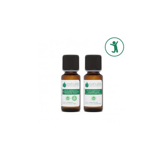 Voshuiles Mon Petit Kit Difusión Relajación Aceite Esencial 2x10 ml
