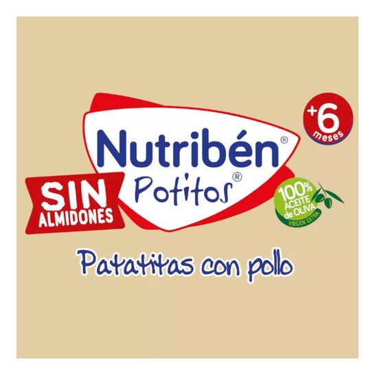 Nutriben Potito Pollo Con Patatitas 235Gr