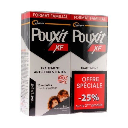 Pouxit XF Extra Fuerte Loción Spray 2x200ml