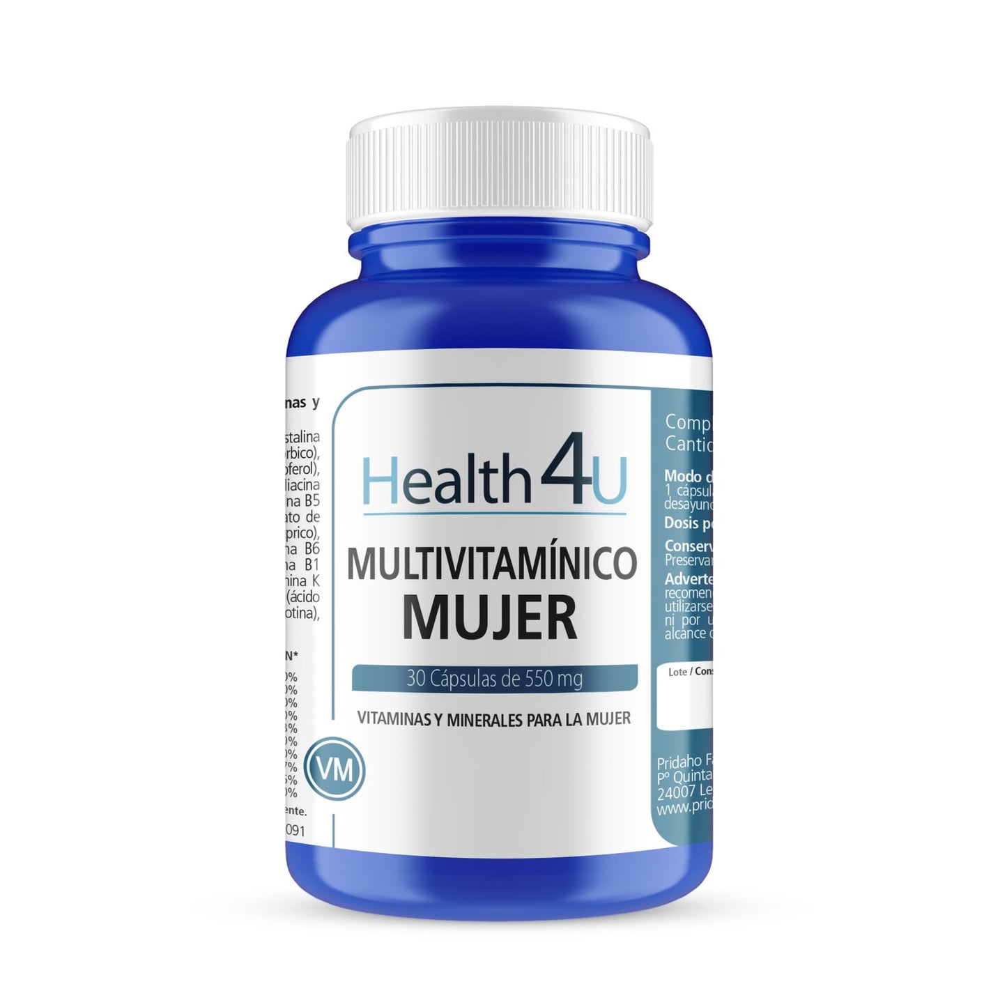H4U Multivitamínico Mujer 30caps
