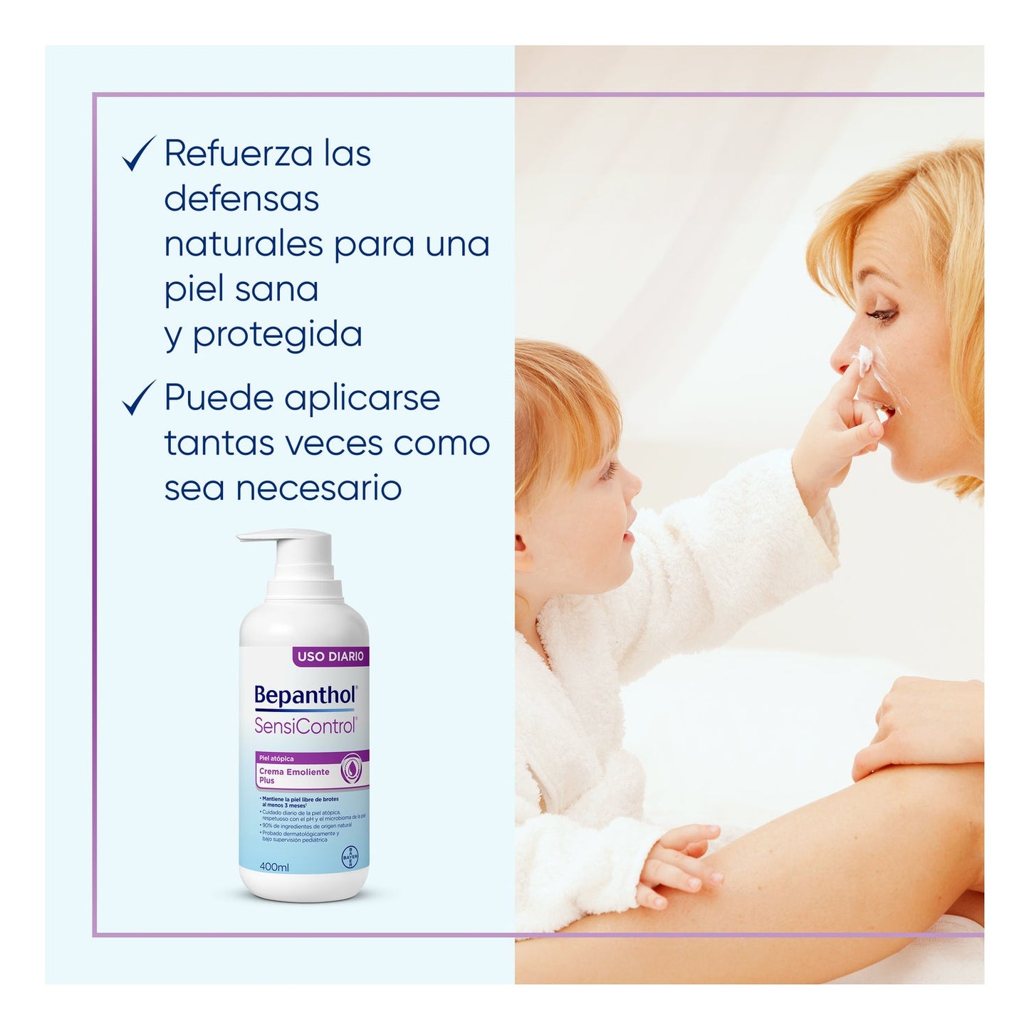 Bepanthol SensiControl Crema Emoliente 400ml