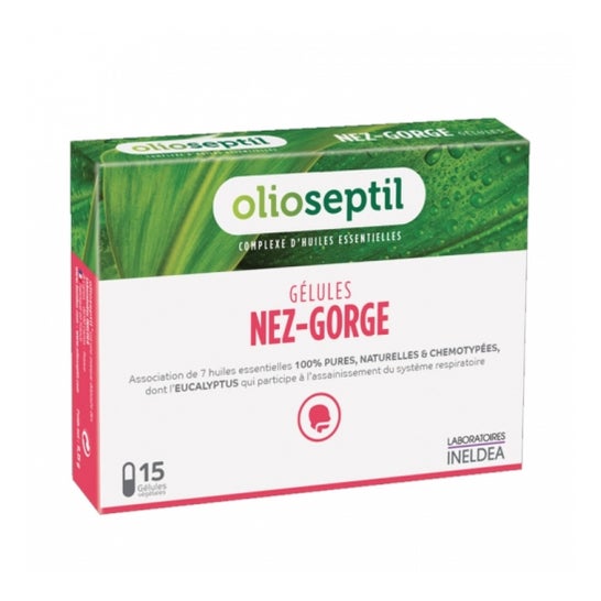 Olioseptil Nariz Garganta 15 caps