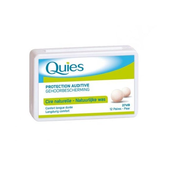 Quies Protection Auditive Cire Naturelle 24uts
