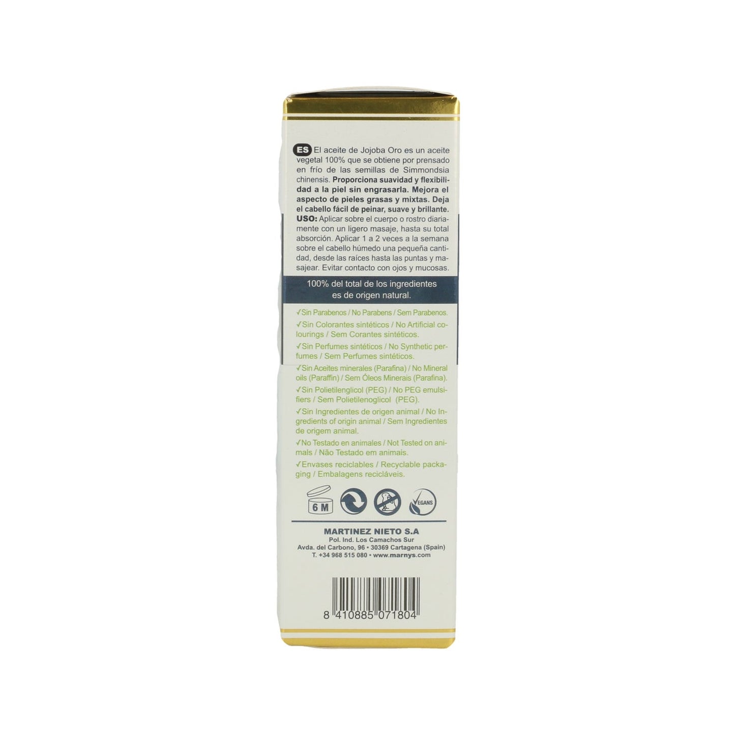 Marnys Aceite Jojoba Spray 50ml