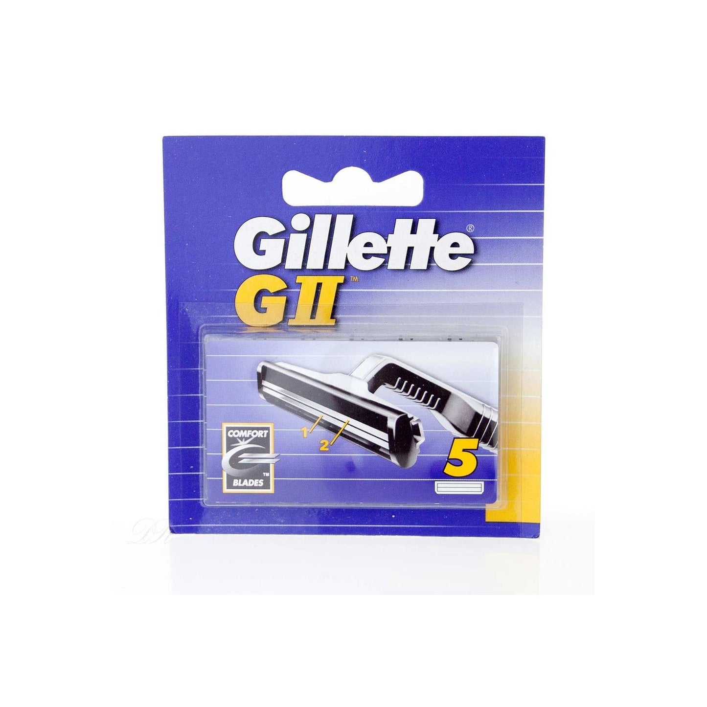 Gillette GII Recambio Maquinilla para Afeitar 5uds