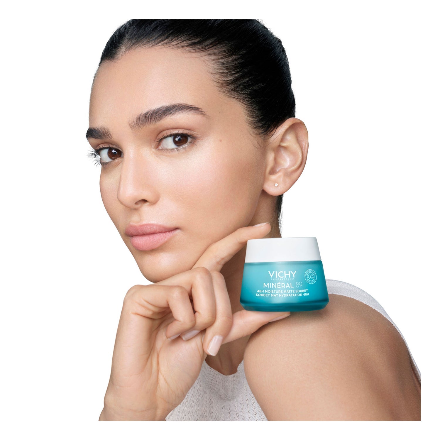 Vichy Minéral 89 Gel Sorbete Mate Hidratante 48h 50ml