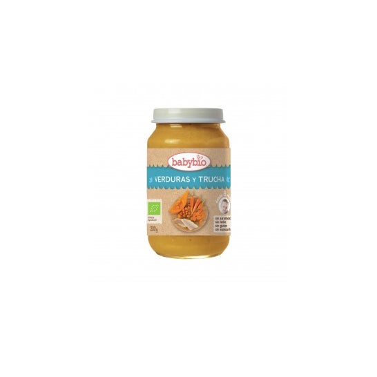 Babybio Tarrito Ecológico De Verduras Y Trucha 200g