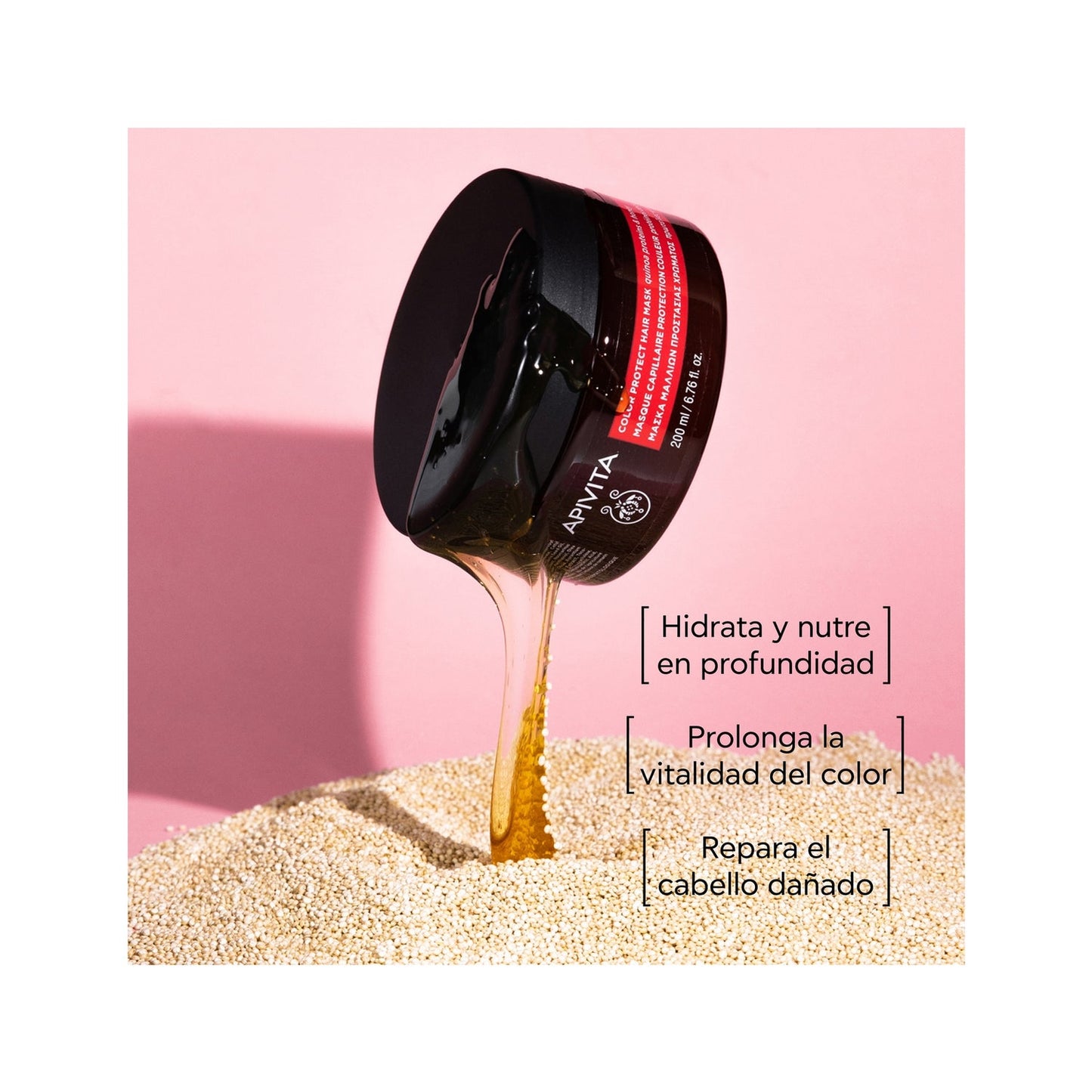 Apivita Mascarilla Capilar Selladora Del Color 200 ml