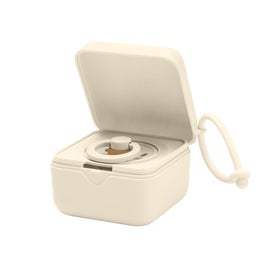 Bibs Pacifier Box Ivory 1ud