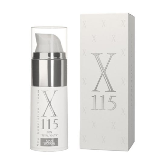X115 New Generation Crema Facial Antiarrugas Mujeres y Hombres 15 ml