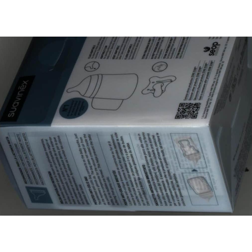 Suavinex Pack Zero Zero Chupete + Biberón Claro