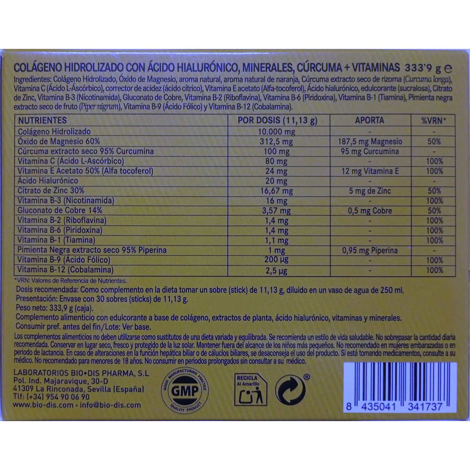 Obire Colágeno Hidro Stick 30uds