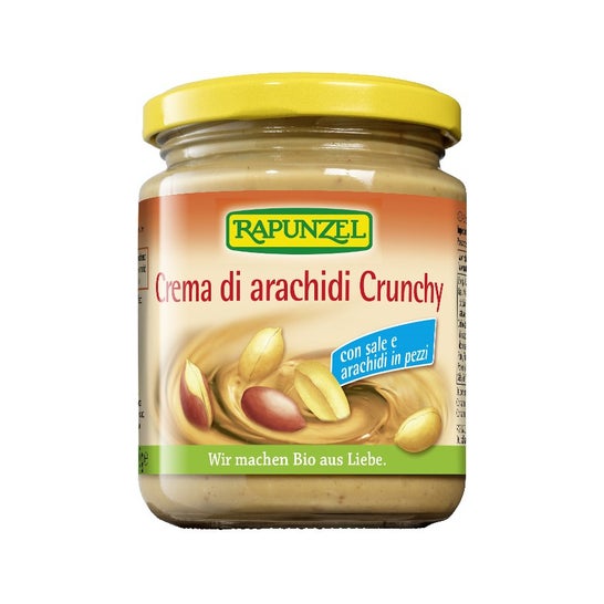 Rapunzel Crema Cacahuete Crunchy Sal Bio 250 g