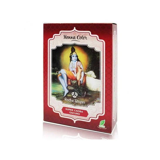 Radhe Shyam Henna Supercaoba Oscuro Polvo