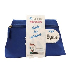 Farline Bolsa Cuida Tus Pies + Crema + Cortauñas + Piedra Pómez