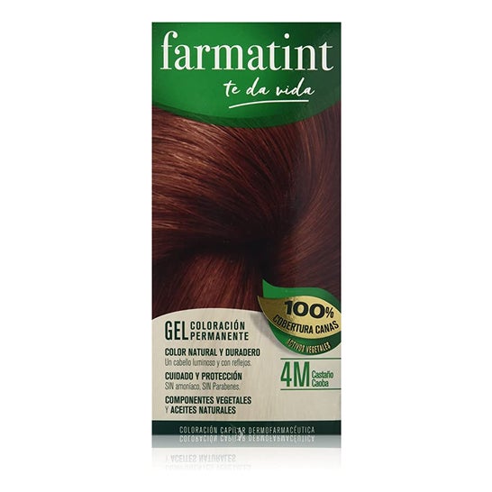 Farmatint Gel 4M Castaño Caoba 135ml