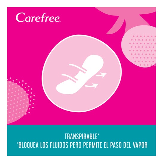 Carefree Cotton Sin Fragancia Talla S/M 44uds