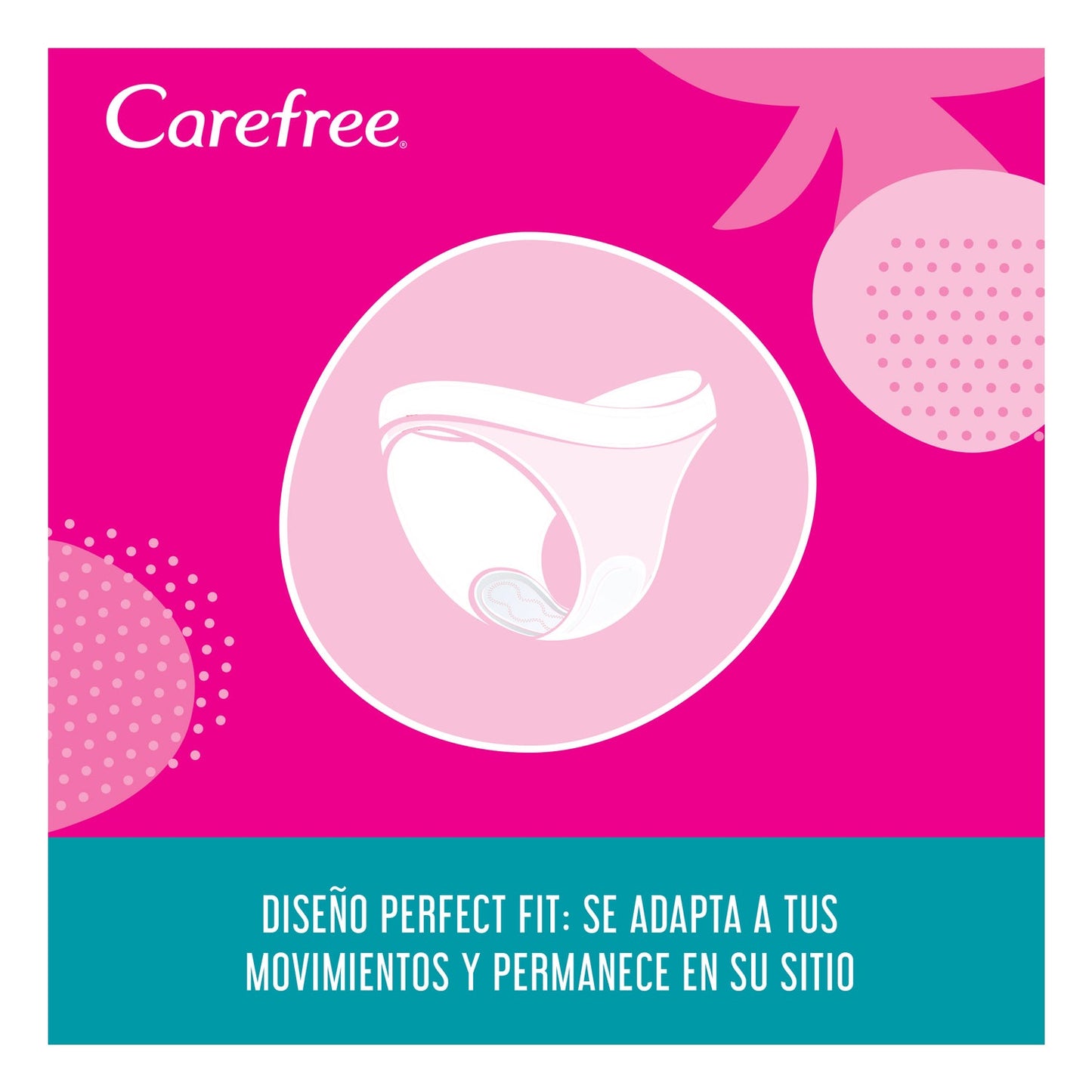 Carefree Cotton Sin Fragancia Talla S/M 44uds