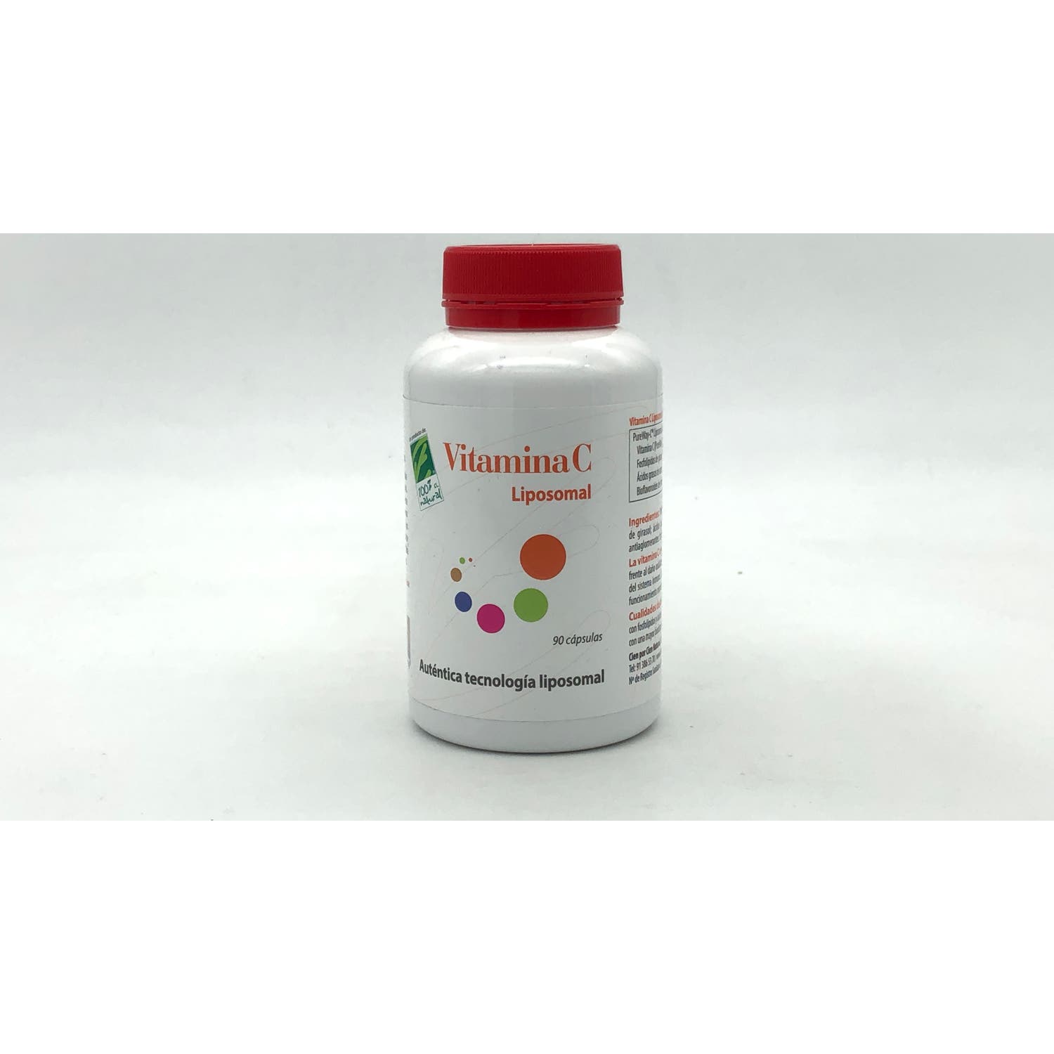 100% Natural Vitamina C Liposomal 90caps