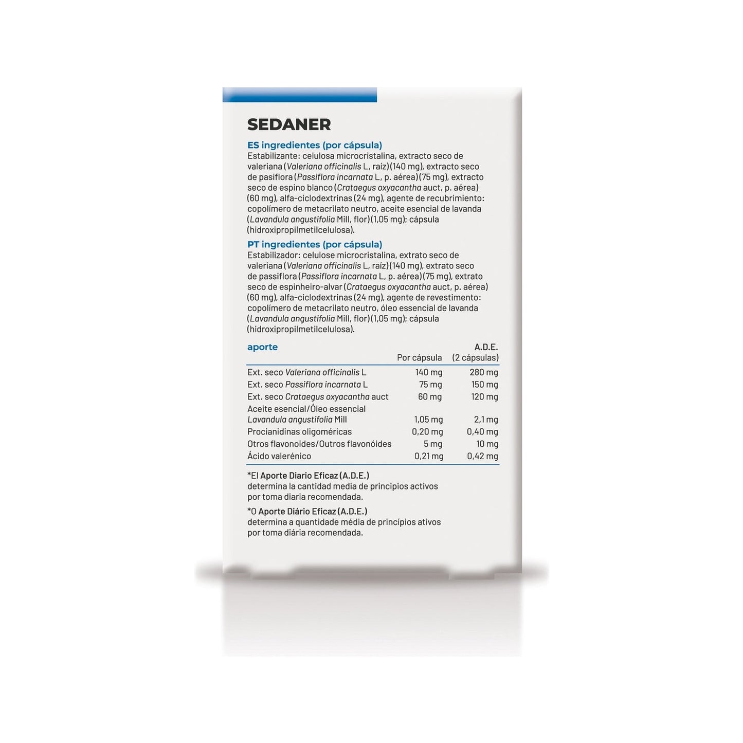 Soria Natural Sedaner 30caps