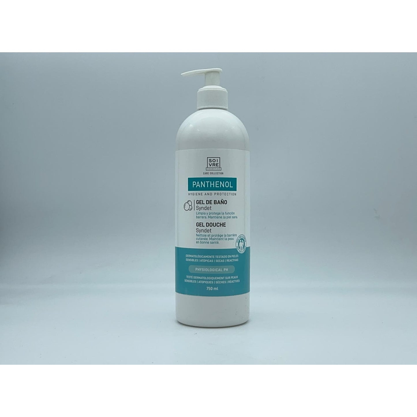 Soivre Panthenol Gel De Baño Sin Jabon 600ml