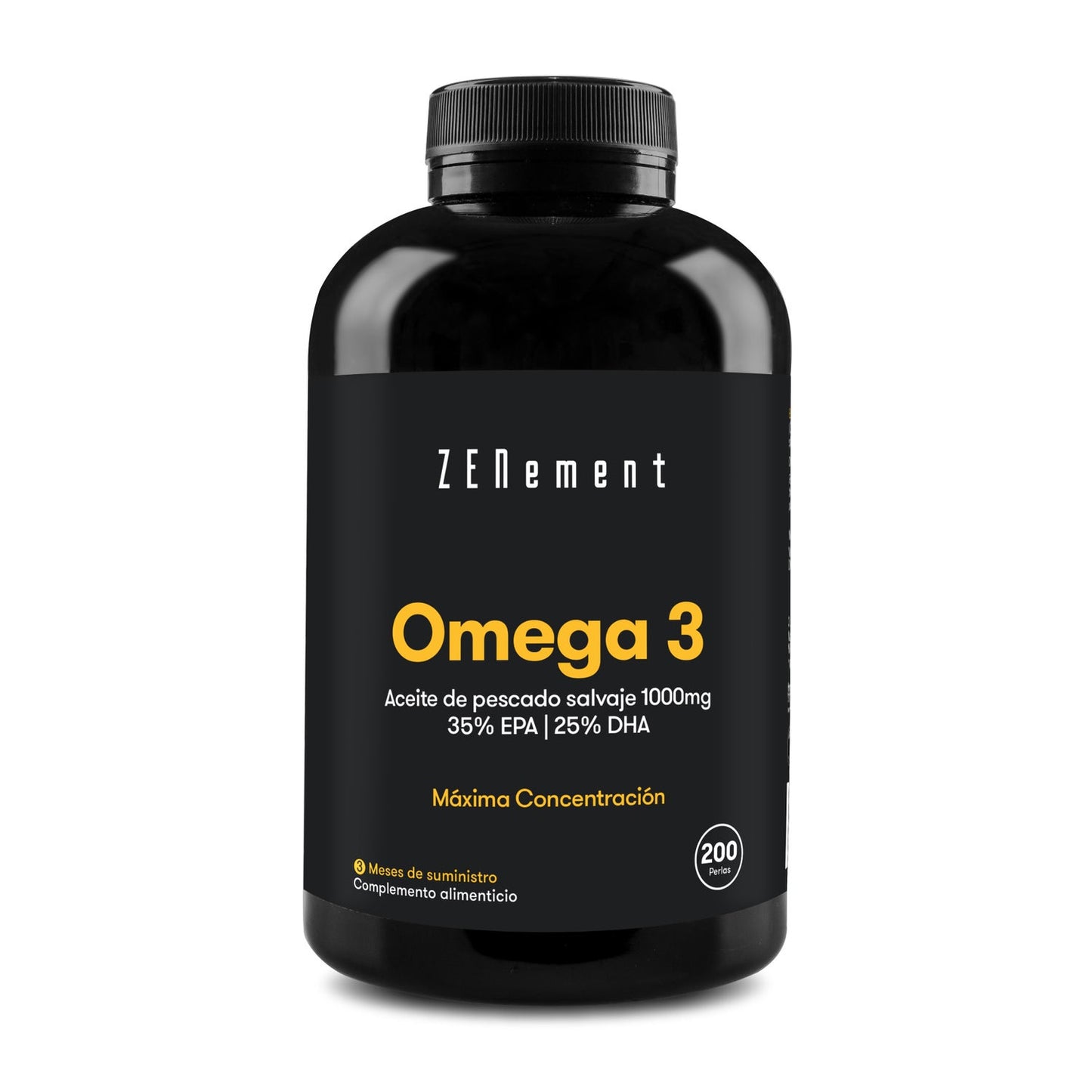 Zenement Omega 3 1000mg Aceite Pescado Salvaje 200 perlas