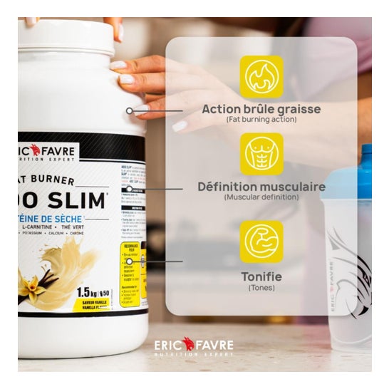 Eric Favre Abdo Slim Proteína Seca Vainilla 500g