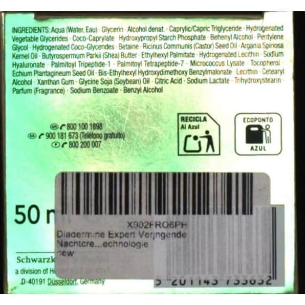Diadermine Expert Rejuvenecedor Piel Madura Crema Noche 50ml