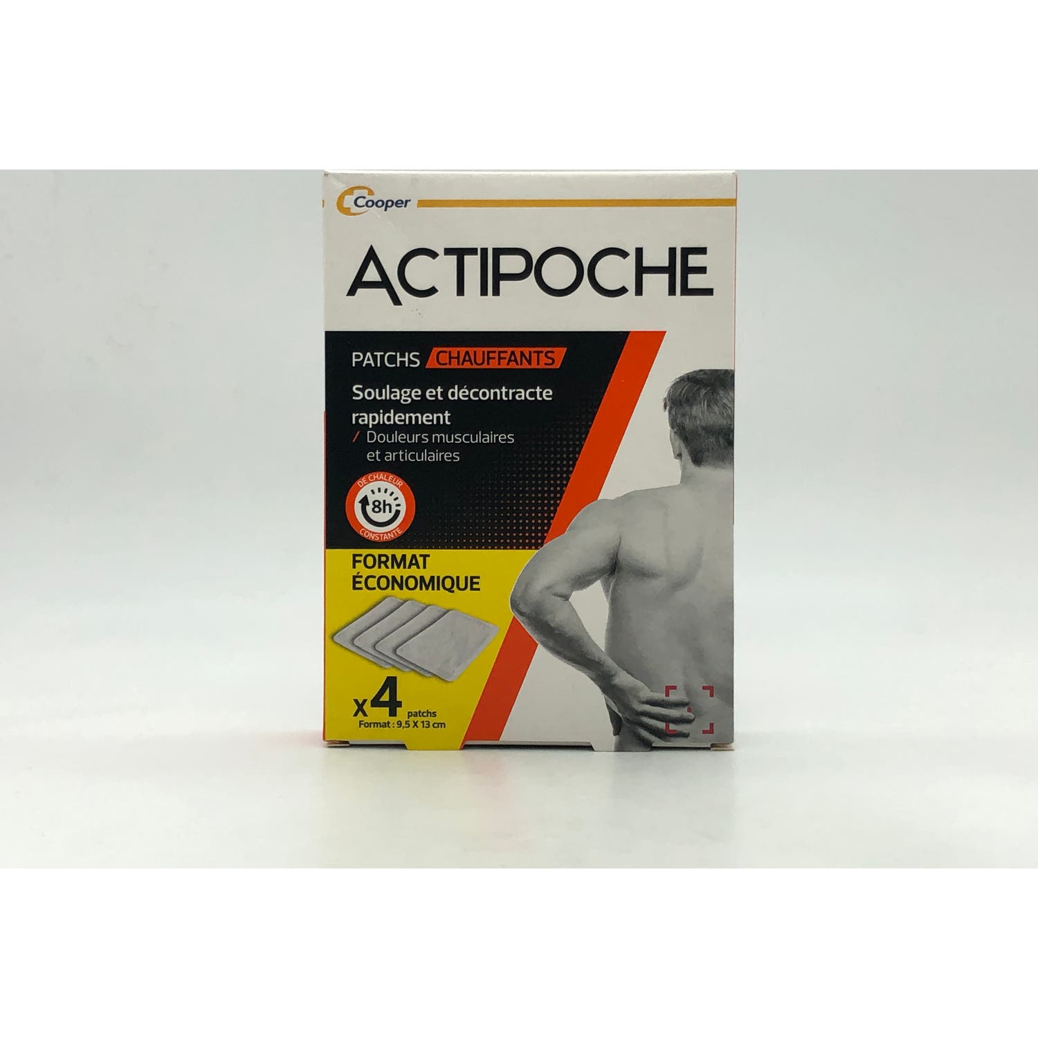 Actipoche Parches Calefactantes 4uds 9,5x13cm