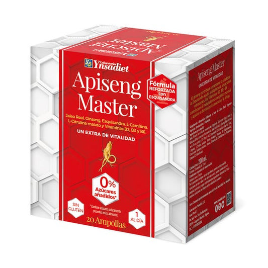Ynsadiet Apiseng Master 20 ampollas