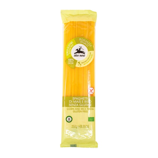 Alce Nero Penne de Maíz y Arroz Sin gluten Bio 250 g
