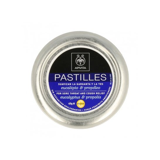 Apivita Para el Dolor de Garganta y Alivio de la Tos Eucalipto 45g