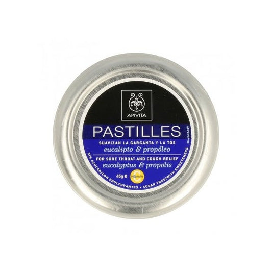 Apivita Para el Dolor de Garganta y Alivio de la Tos Eucalipto 45g