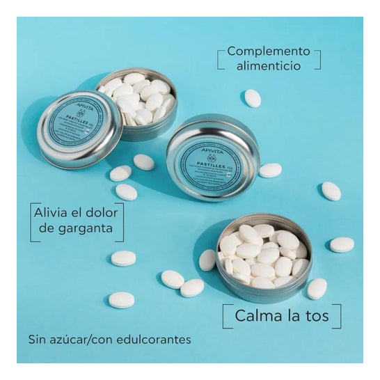 Apivita Para el Dolor de Garganta y Alivio de la Tos Eucalipto 45g