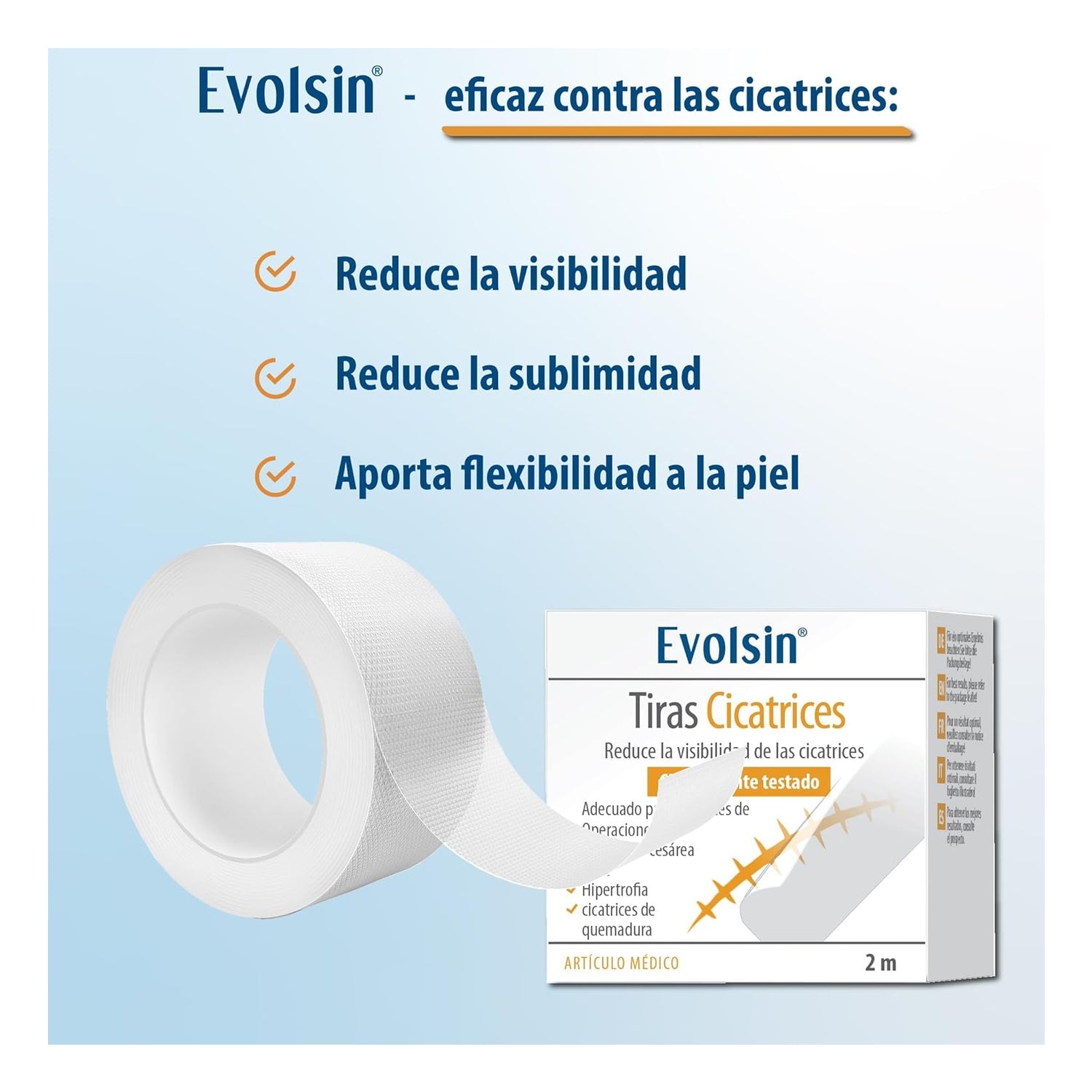 Evolsin Tiras Cicatrices 2m