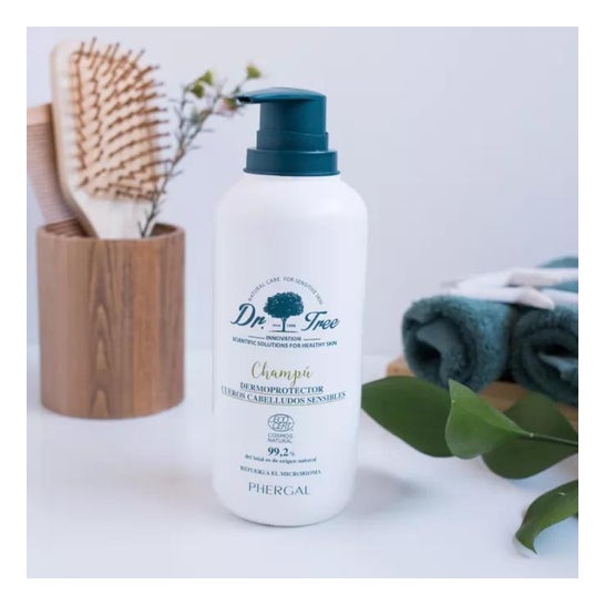 Dr. Tree Champú Dermoprotector Cuero Cabelludo Sensible 400ml