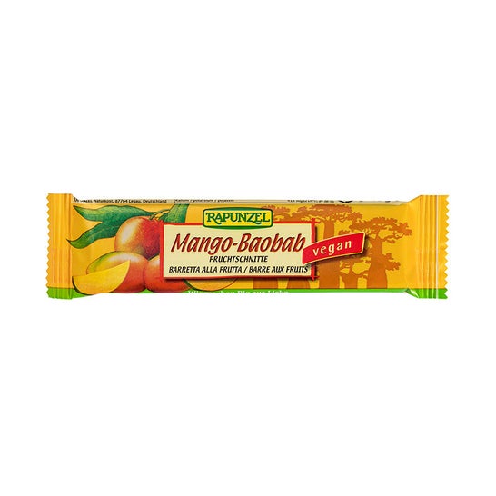 Rapunzel Barrita Mango Baobab 40 g