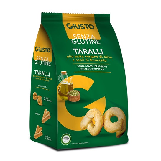 Giusto Sin Gluten Taralli Hinojo Bio 175 g