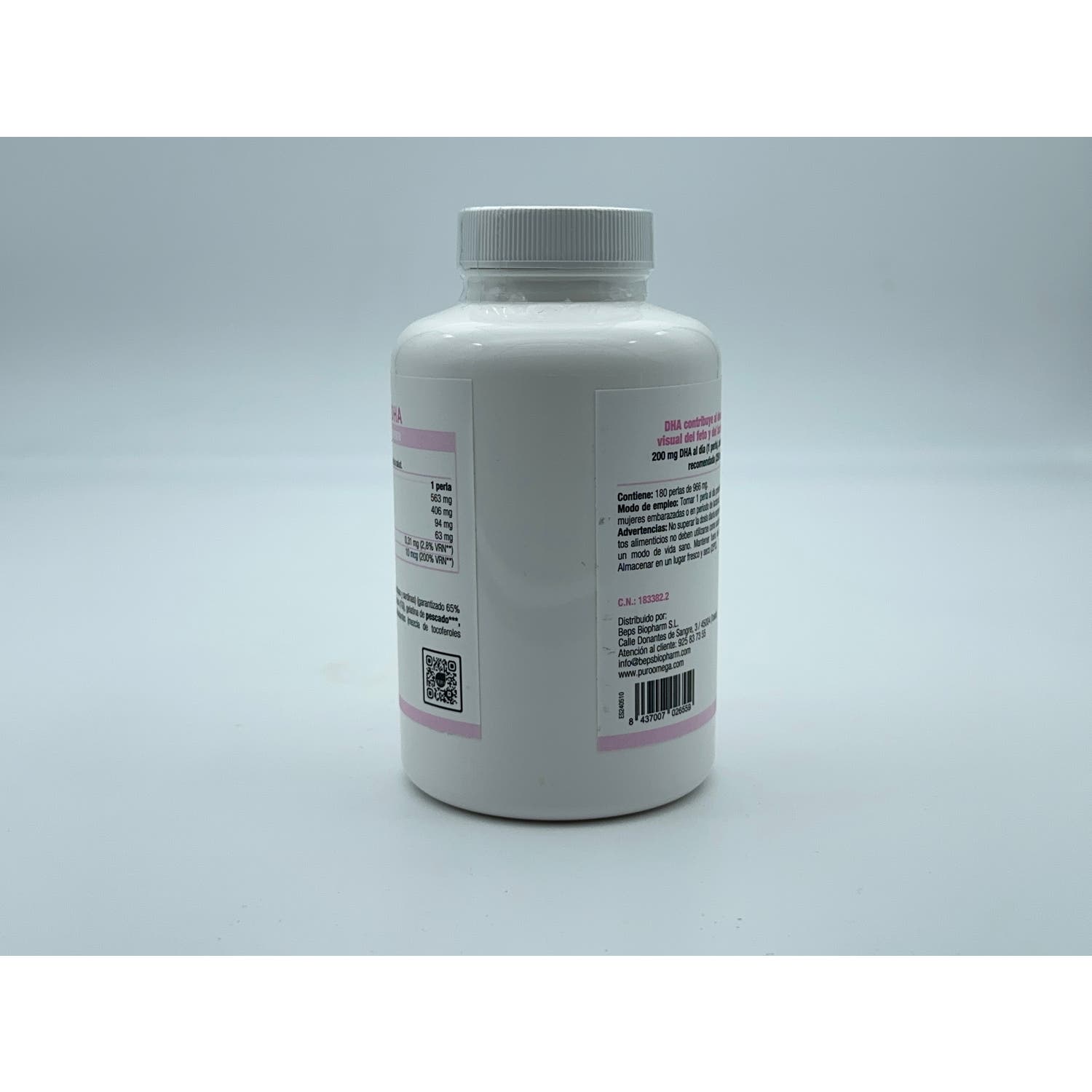 Puro Omega Natural DHA Embarazo y Lactancia 180 Perlas