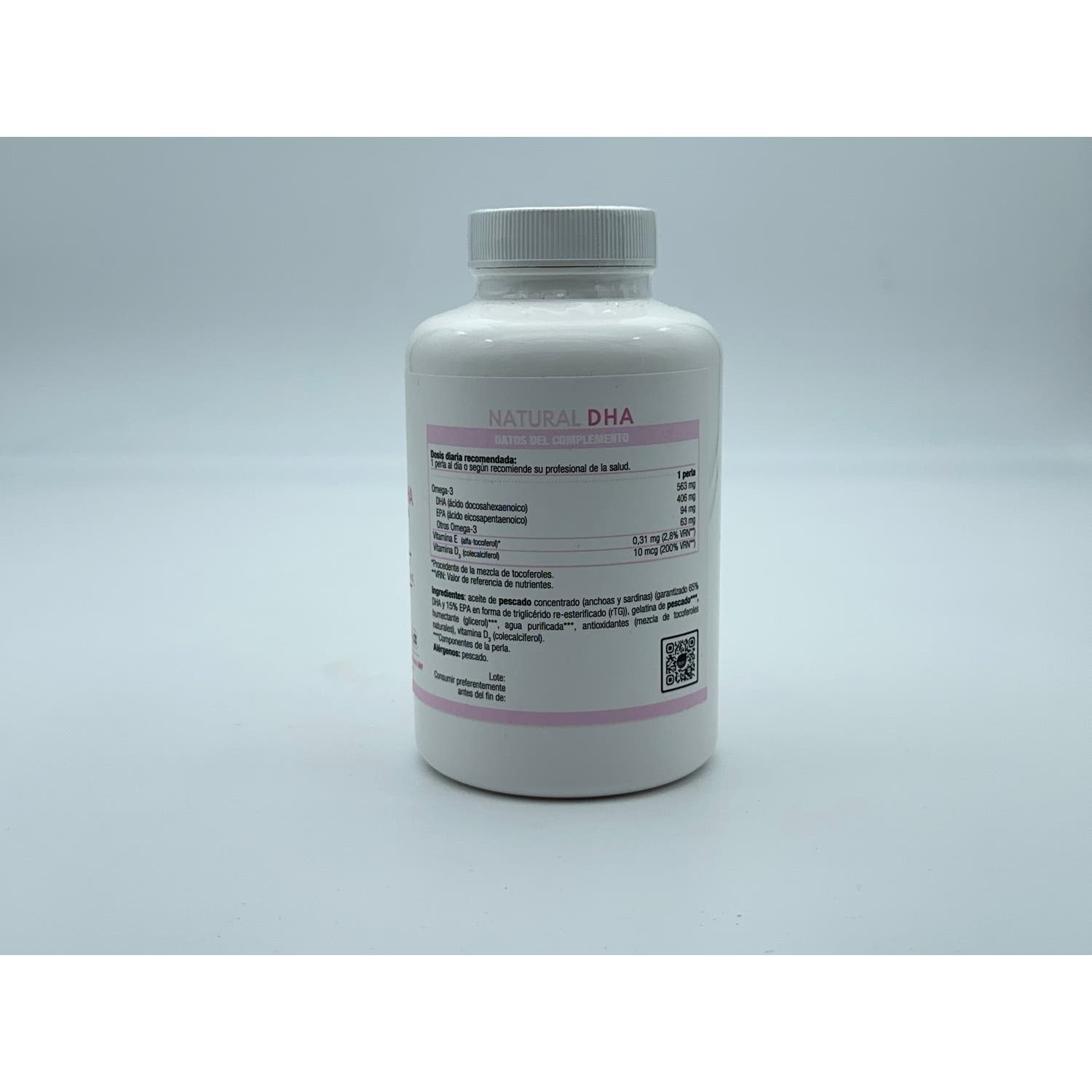 Puro Omega Natural DHA Embarazo y Lactancia 180 Perlas