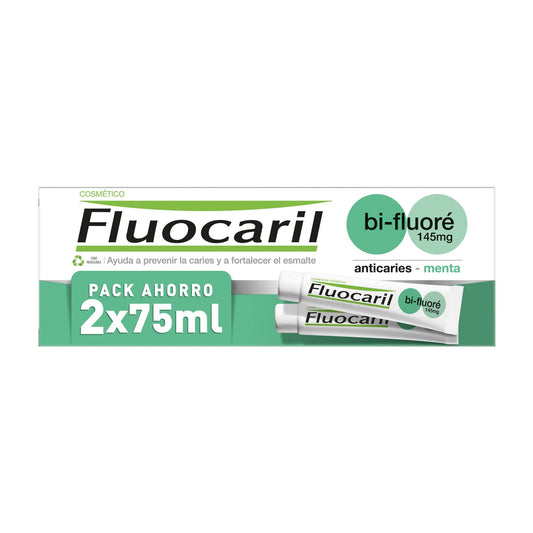 Fluocaril Bifluore Menta 2x75ml