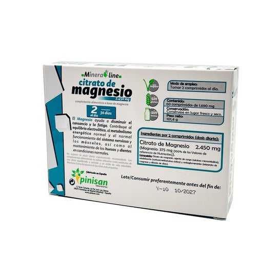 Pinisan Magnesio Citrato 60comp