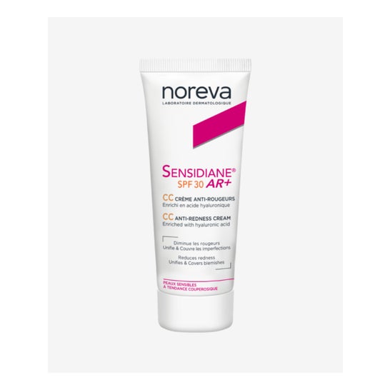 Noreva Sensidiane AR+ CC Crema Anti-Rojeces SPF30 Tono Claro 40 ml