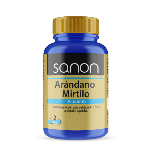 Sanon Arándano Mirtillo 100comp